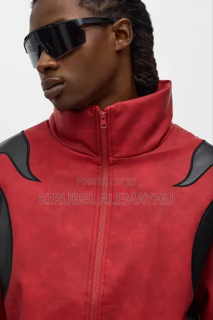 Leather Puffer Jacket