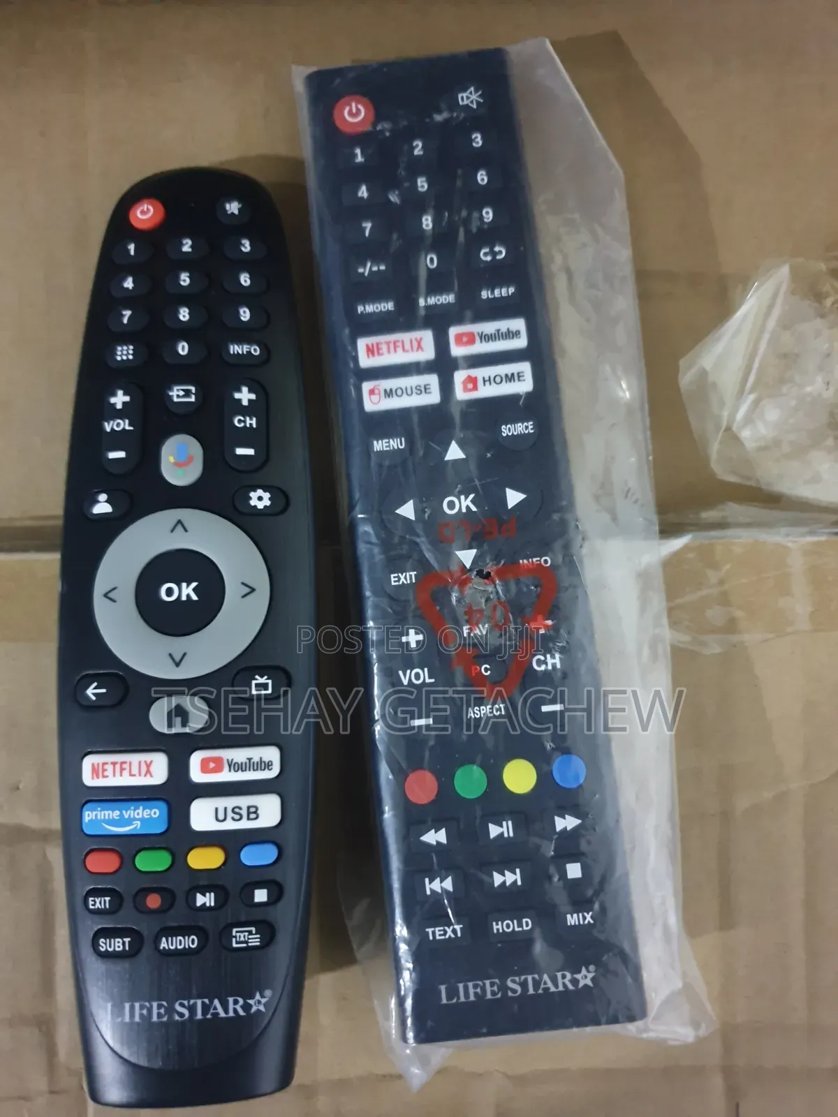 Lifestar Tv Remote ላይፍስታር ቲቪ ሪሞት