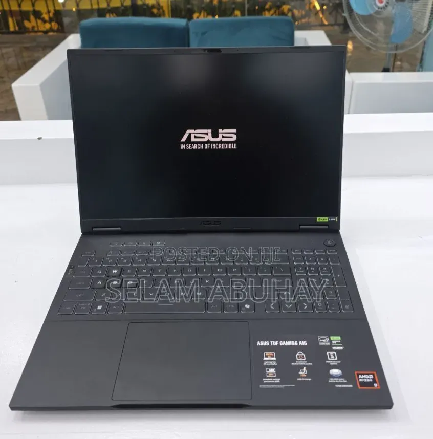 New Laptop Asus TUF Gaming A16 32GB AMD Ryzen 9 SSD 1T