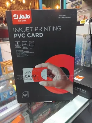 Jojo Ink Jet Printing Pvc Card