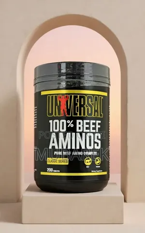 Universal 100% Beef Aminos Dietary Supplement for Fitness