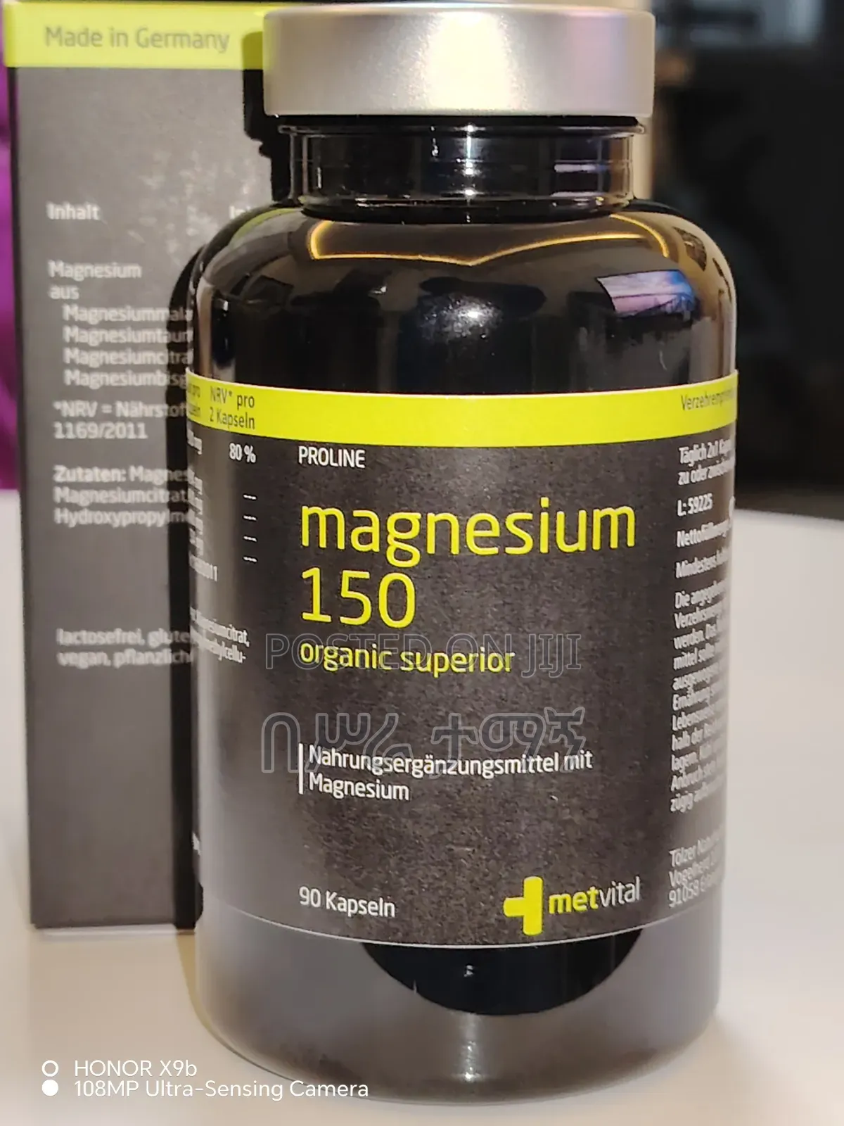  Metvital Magnesium 150 Organic Superior