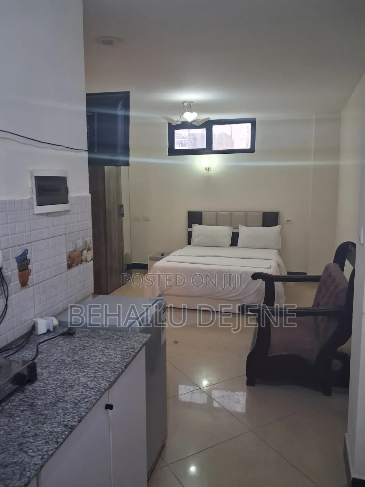 Furnished Studio Apartment in Lucy Sabrin Guest, Bole for rent