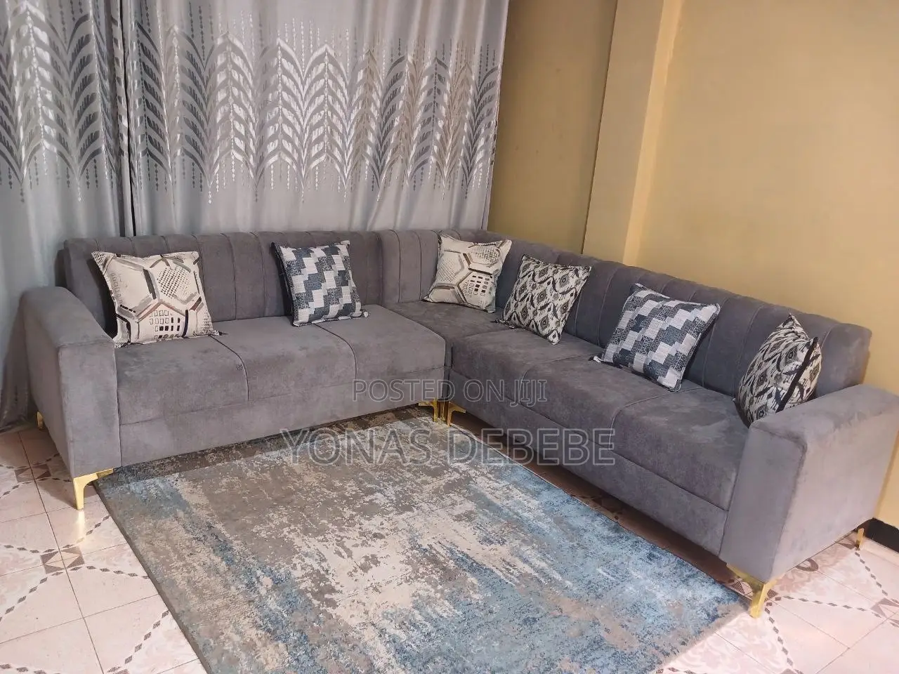 King's Furniture L Shape Sofa With High Quality for Order