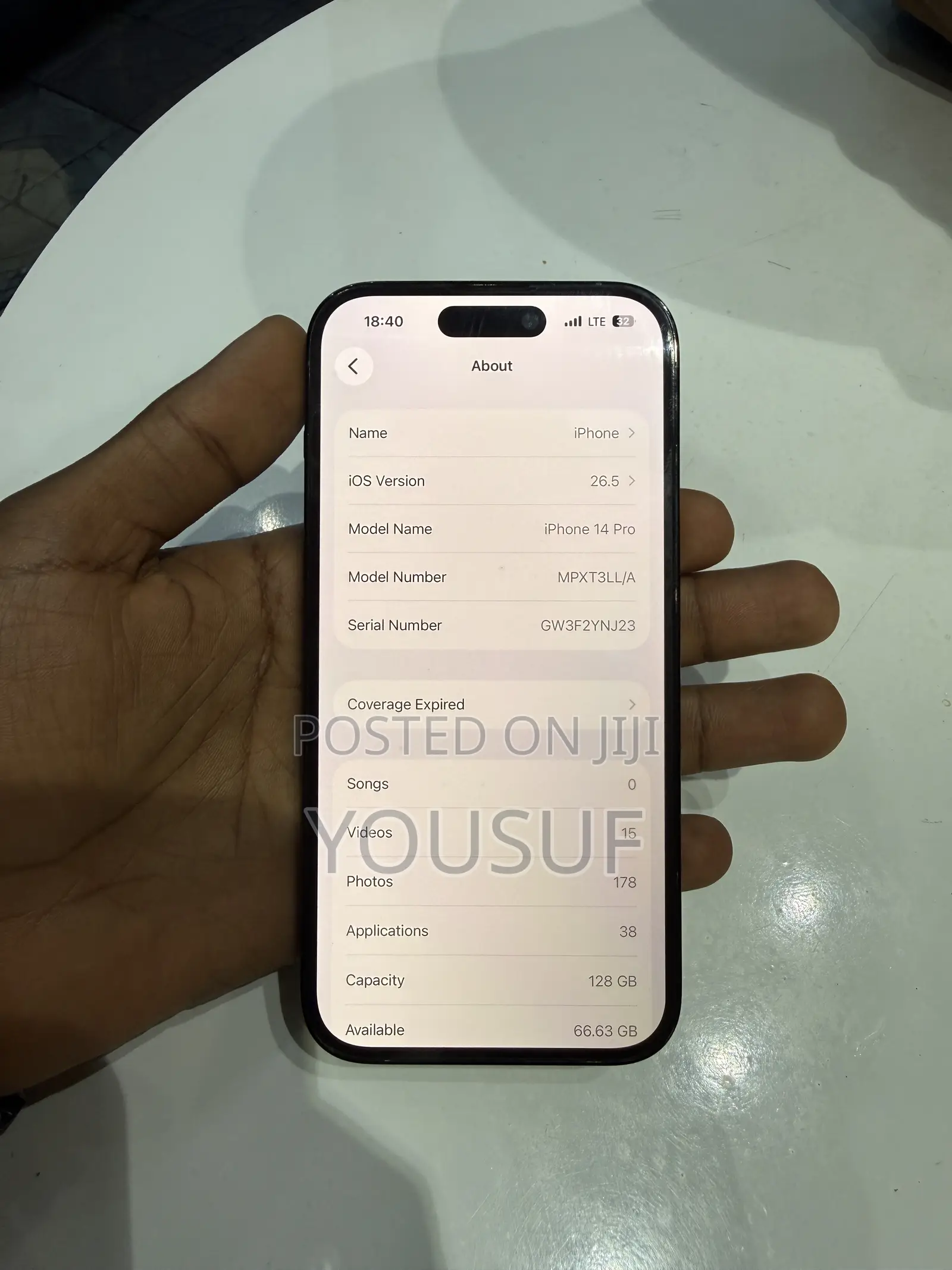 New Apple iPhone 14 Pro 128 GB Black