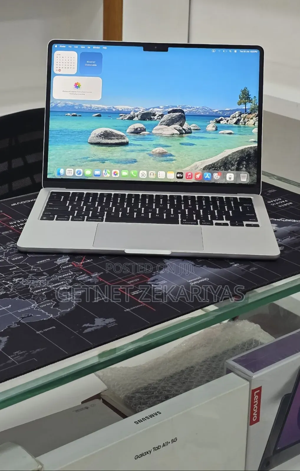 New Laptop Apple MacBook Air 2024 M3 16GB Apple M3 SSD 256GB