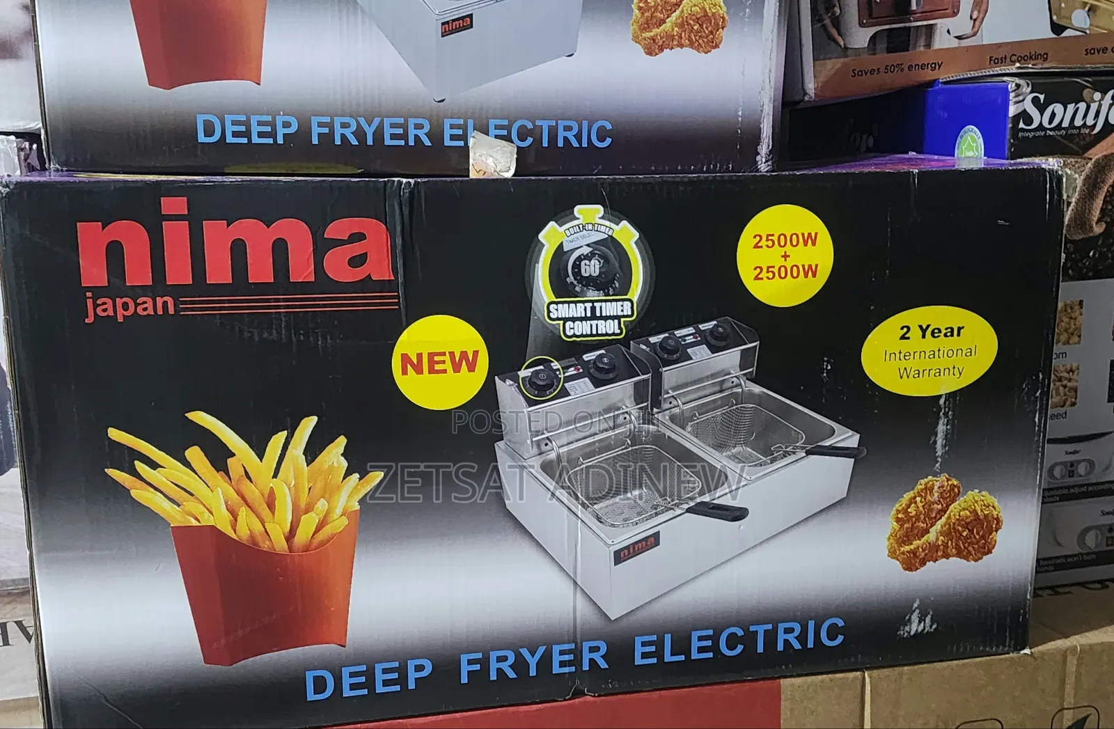 "Nima Japan" Deep Fryer Electric
