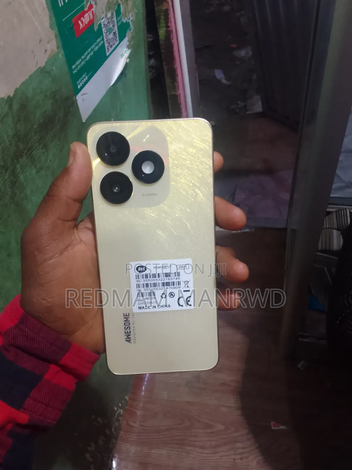 New Itel A50 Lite 8 GB Gray