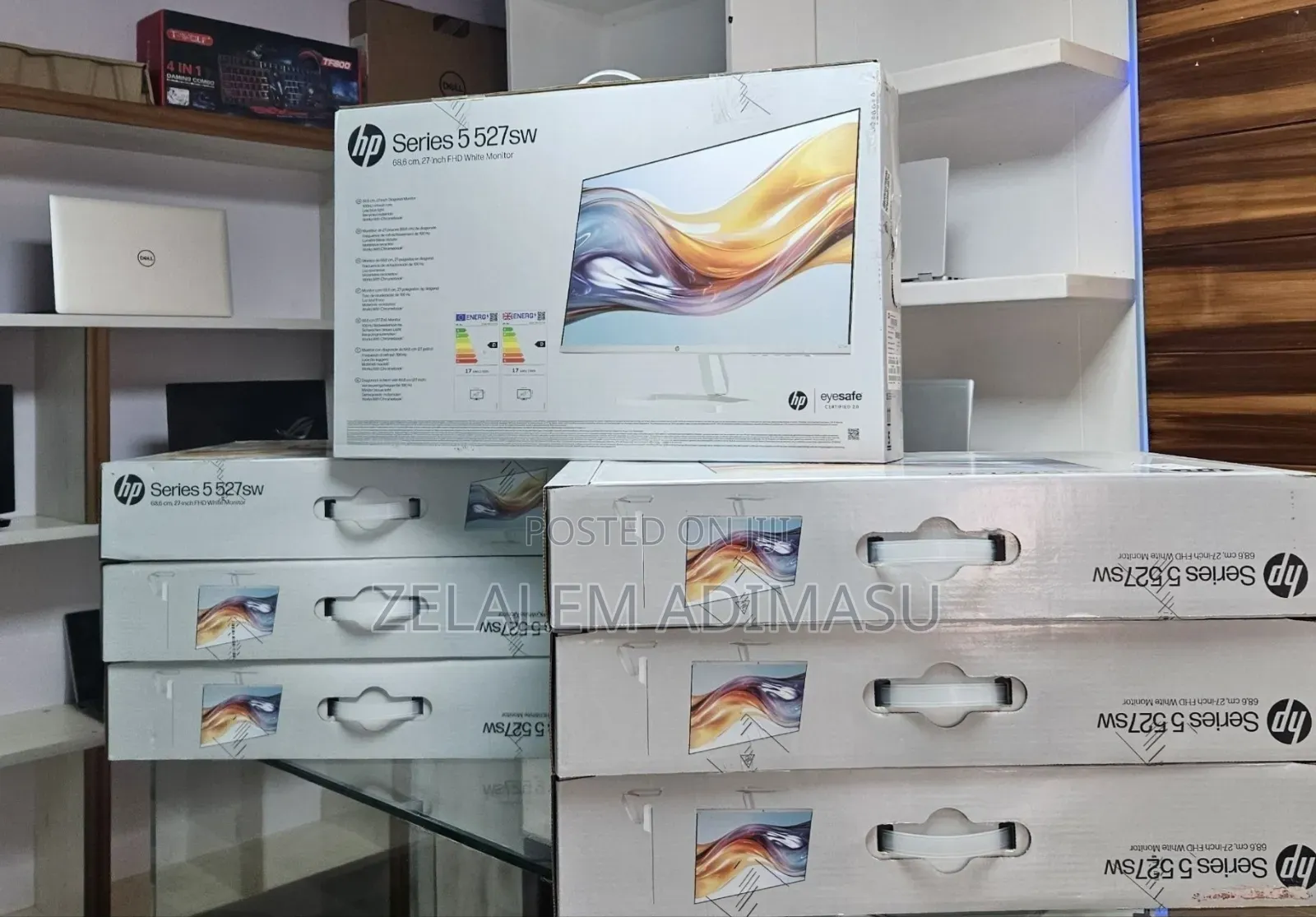 Brand New White Monitor Quantity Available Hp 24" Inch