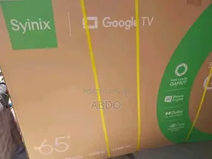 Syinix Smart Qled Googel Tv 65inch Andraid Framless 2026 Quality H
