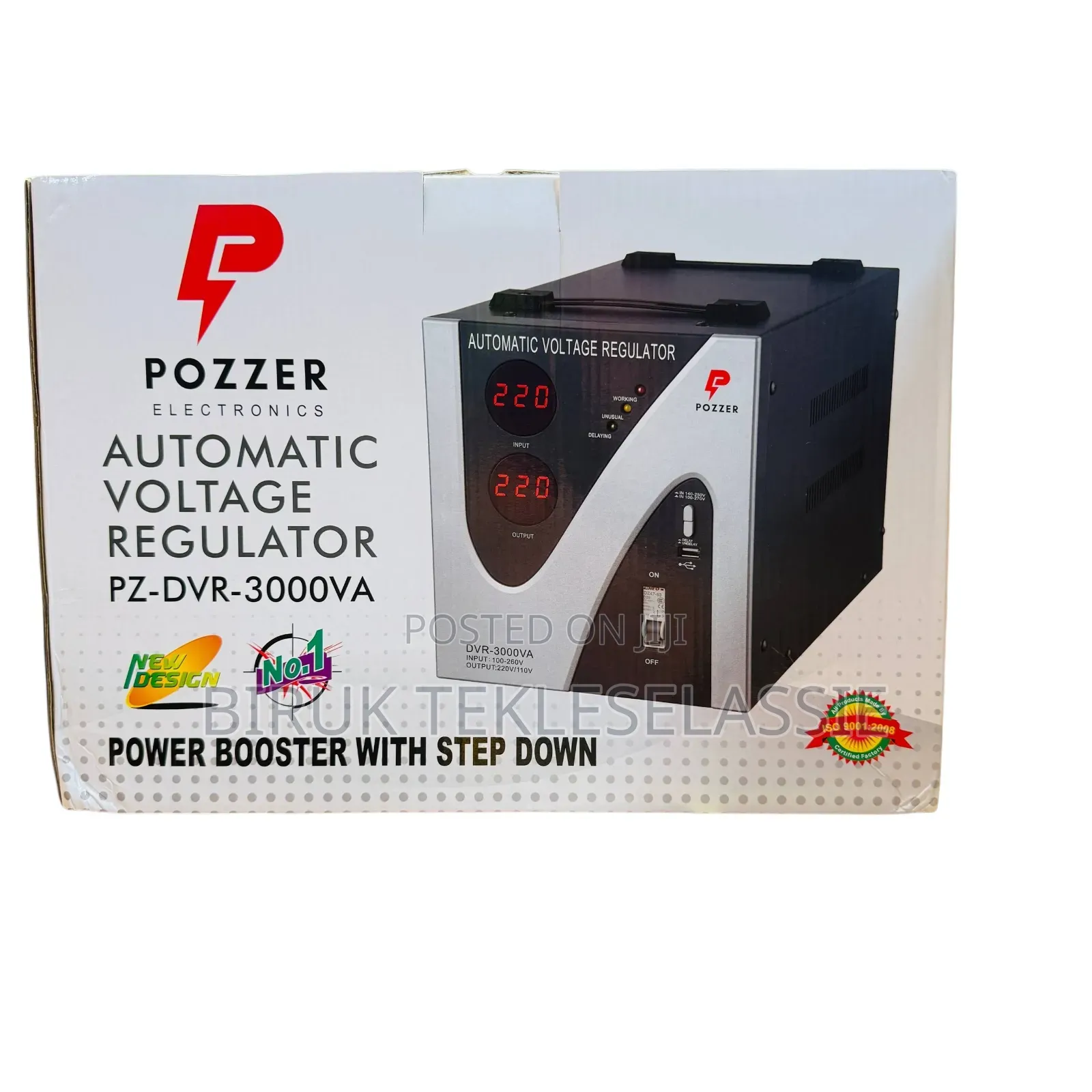 Pozzer Stabilizer 3000 Watt