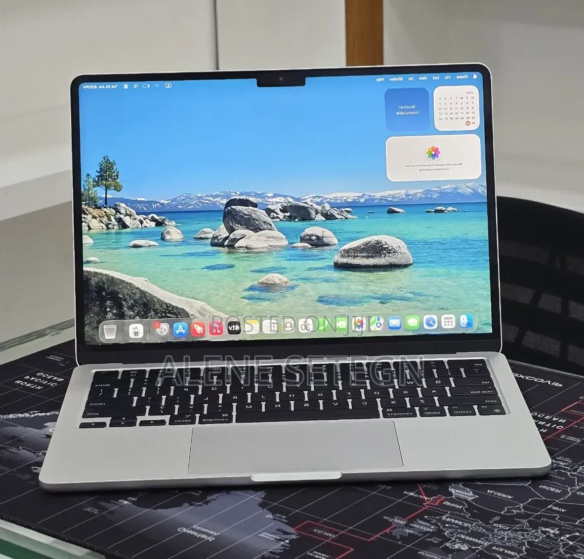 New Laptop Apple MacBook Air 2024 M3 16GB Apple M3 SSD 256GB