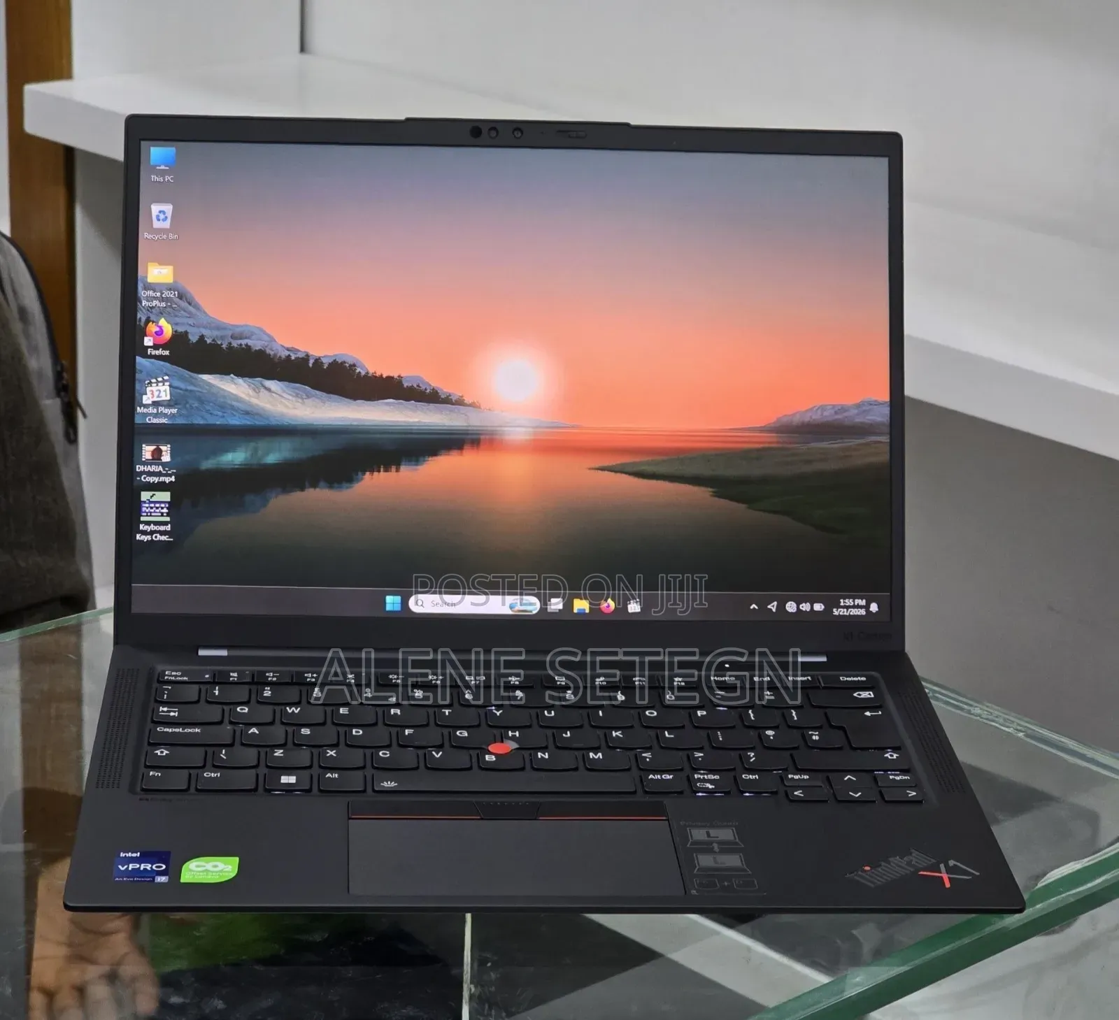 New Laptop Lenovo ThinkPad X1 Carbon 16GB Intel Core i7 SSD 512GB