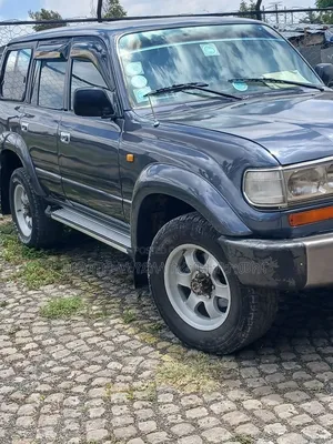 Toyota Land Cruiser 1998 Gray