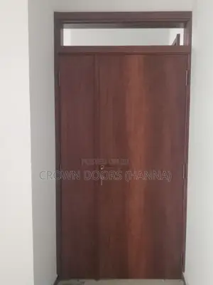 Crown Wooden Doors Made of Natural Stone 100% Water Proof