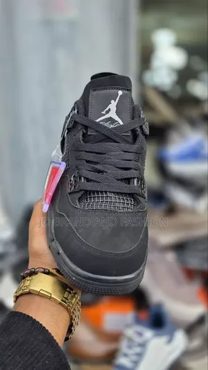 Air Jordan 4 Black Cat High Master Quality Shoes