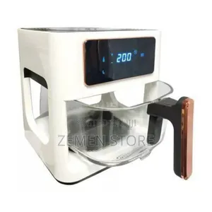 Digital Glass Basket Air Fryer - Large Capacity Visible Airfryer