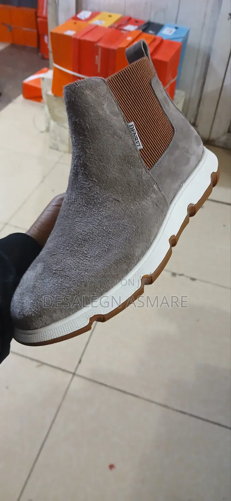 Leather Kefay Shoes