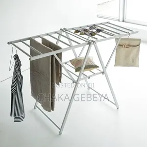Aluminum Clothes Drying Rack – 60kg Capacity, Foldable, Rust‐Free
