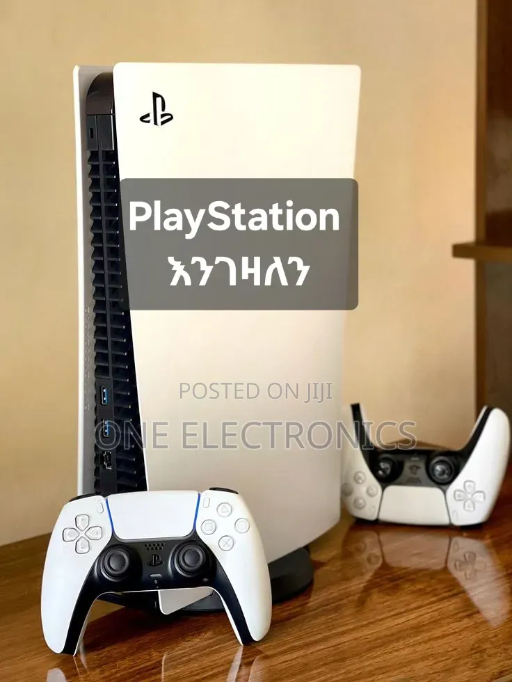 ሆ Ps5 Fat With 2 Joystick and Ps4,Ps3 እንገዛለን