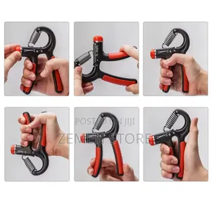 5-Pack Hand Grip Strengthener Kit - Adjustable Forearm Exerciser