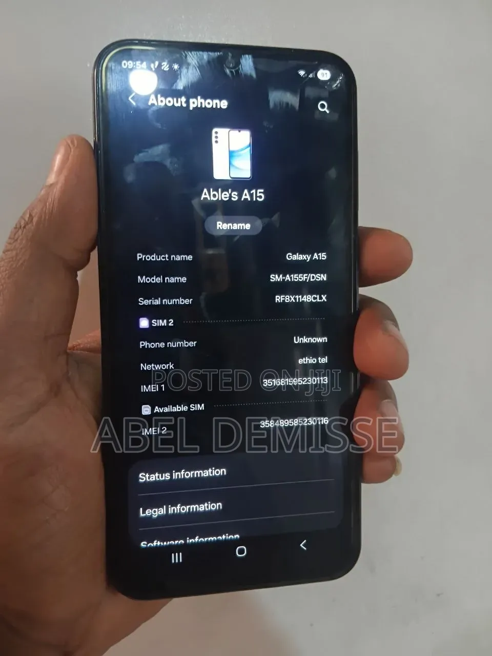 Samsung Galaxy A15 128 GB Blue