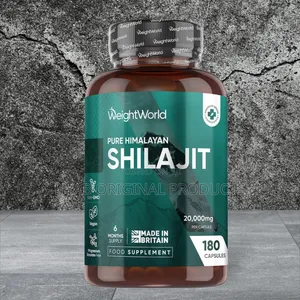 Pure Himalayan Shilajit 20,000mg , 180 Capsules ( 6month Supply)
