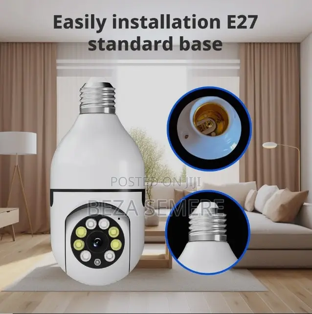 Smart Light Camera for Living Rooms – Monitor Nannies House Help