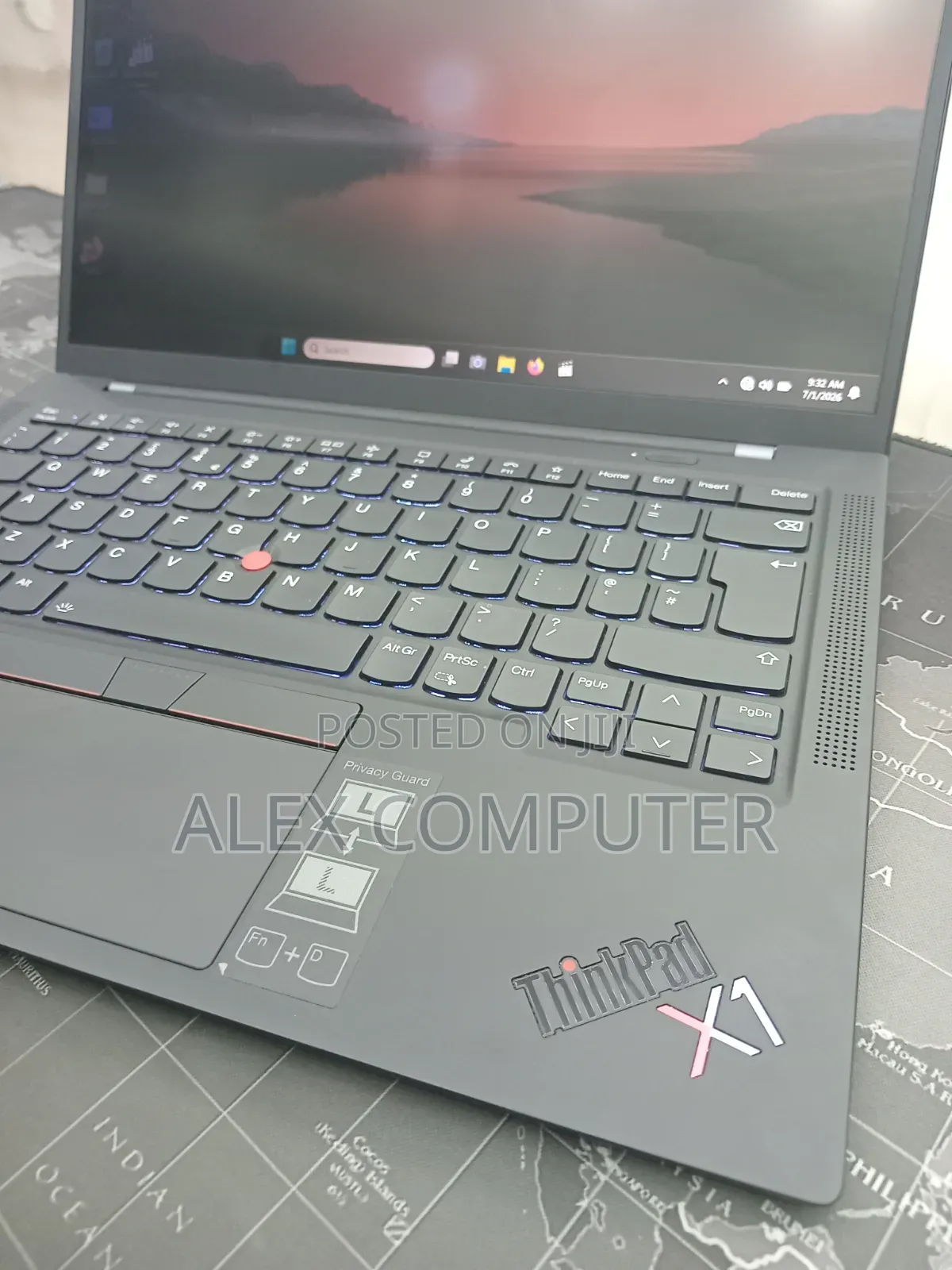 New Laptop Lenovo ThinkPad X1 Carbon 16GB Intel Core i7 SSD 512GB