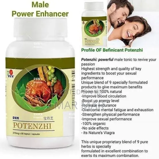 Original Dxn Potenzhi For Men - የተፈጥሮ የወንዶች ጉልበት ማጠናከሪያ !