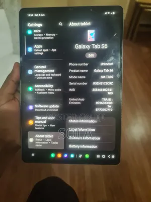 Samsung Galaxy Tab S6 128 GB Gray