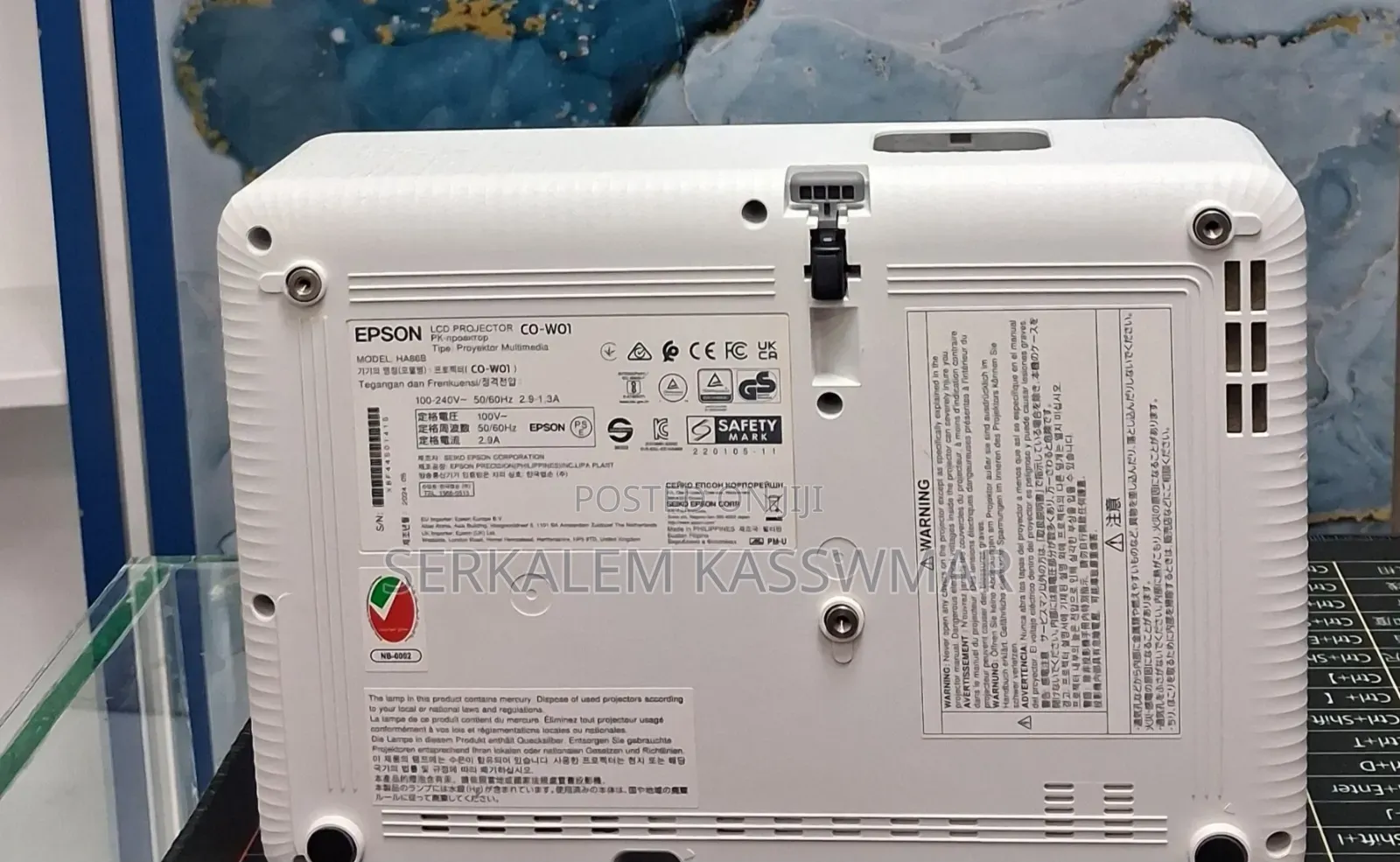 Epson Projector Model: Co-W01 With Remote and With Best Ima