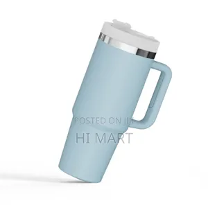 Double Layer Stainless Steel Bottle With Straw(1200ml)