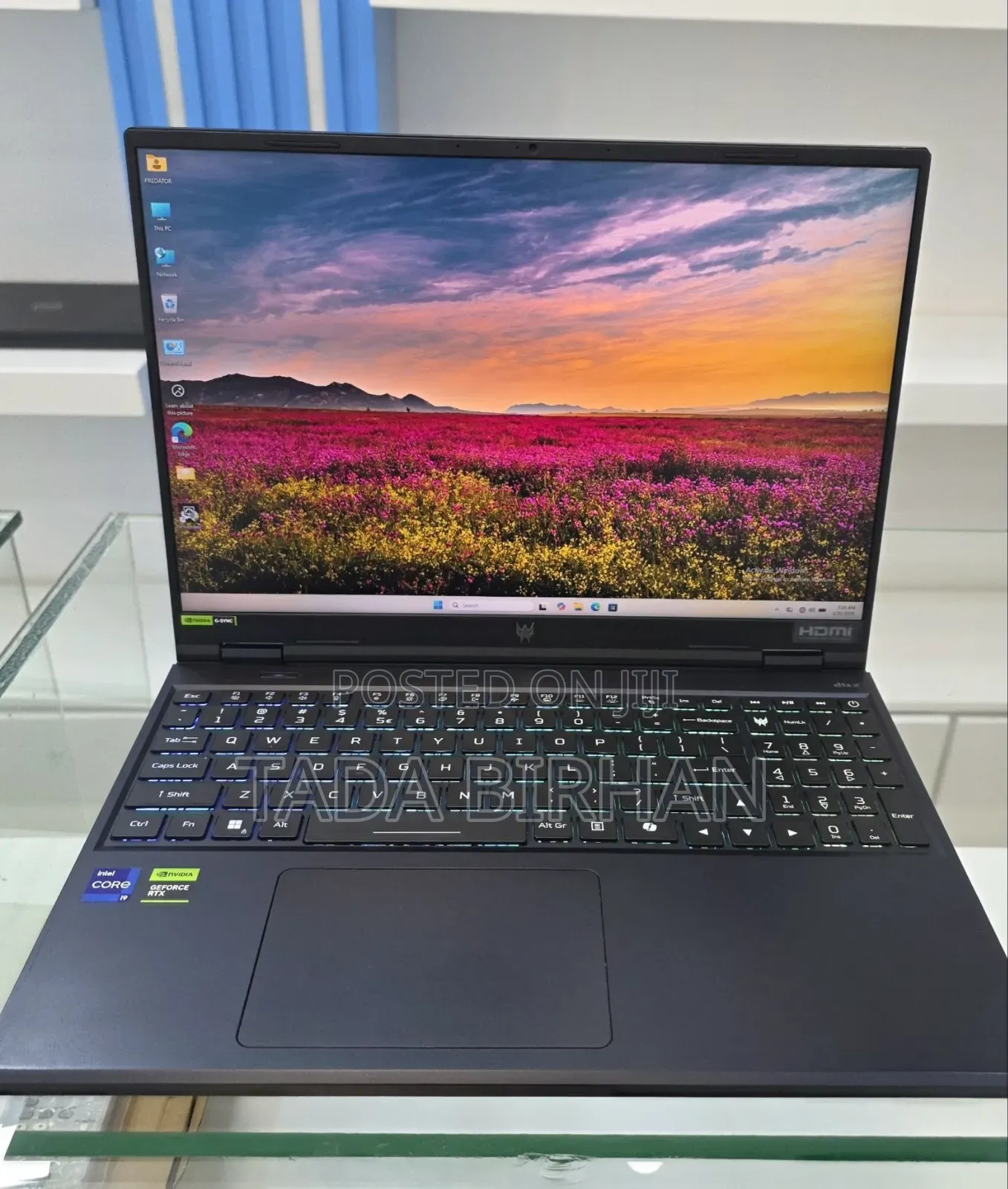 New Laptop Acer Predator Helios 300 16GB Intel Core i9 SSD 1T