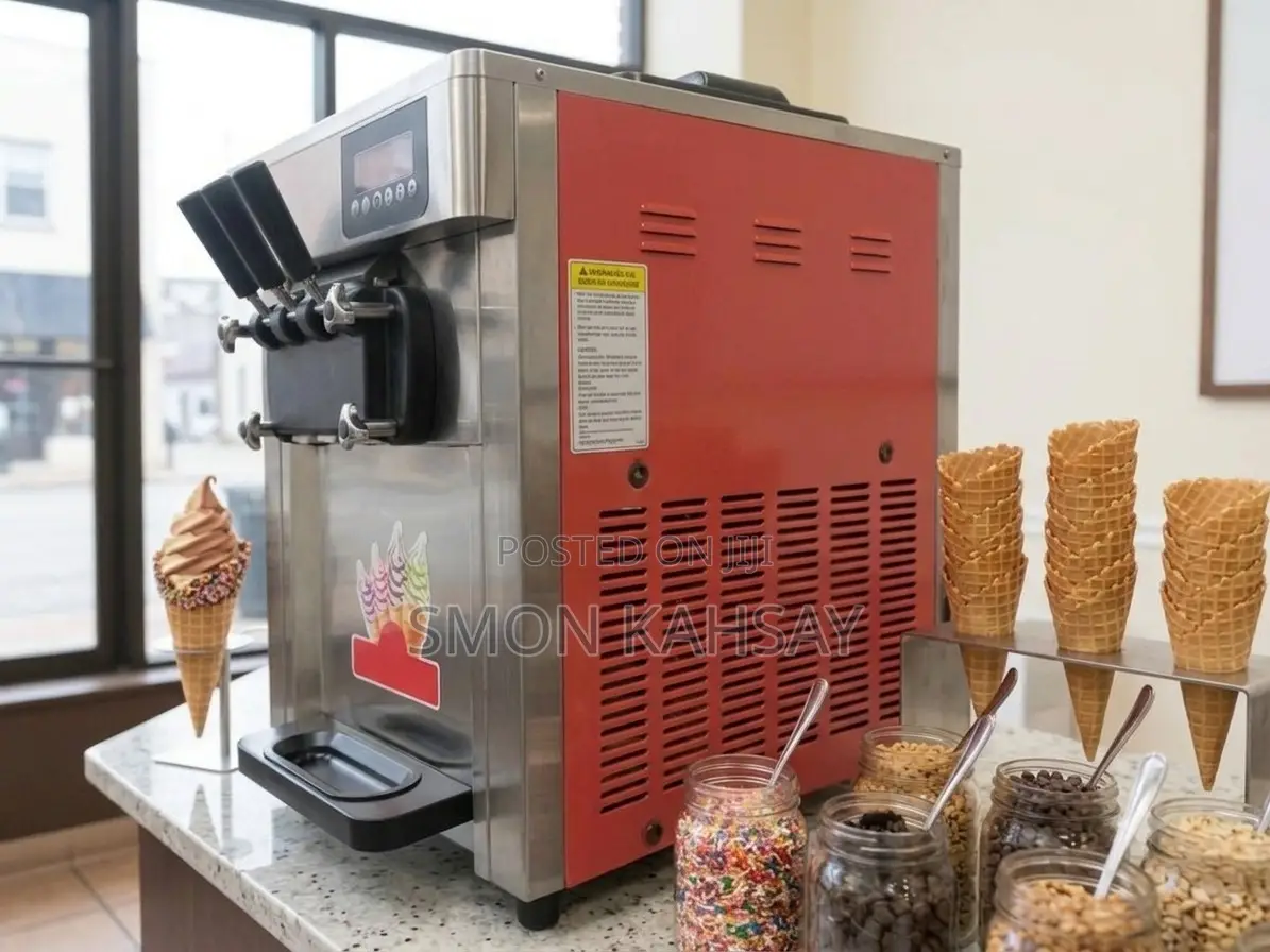 3 Flavour Countertop Soft Serve Machine