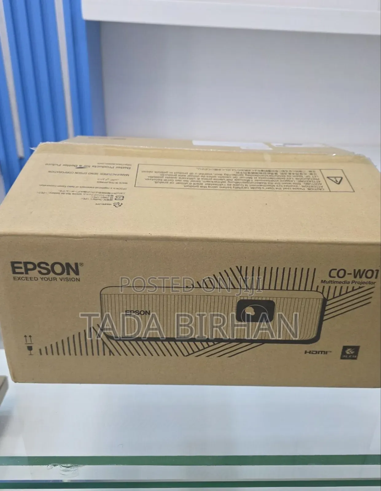 Brand New Packed With Cartoon
Epson Projector 
Model : Co-W01
With