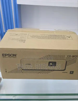Brand New Packed With Cartoon
Epson Projector 
Model : Co-W01
With