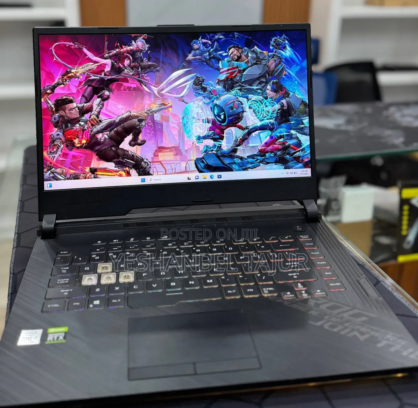 New Laptop Asus ROG Strix G15 16GB Intel Core i7 SSD 512GB