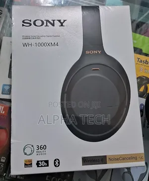 Sony Wh-1000xm4 Wireless Bluetooth Headphones