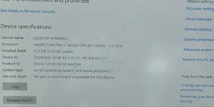 Laptop HP EliteBook 830 G5 16GB Intel Core i7 SSD 512GB