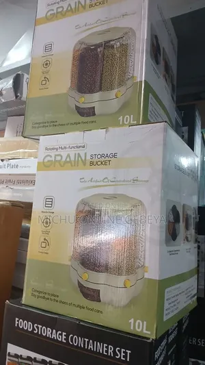 ትልቁ ሳይዝ Rotary 6 In 1 Cereal Dispenser/Free Delivery