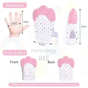 Silicone Baby Teething Mitten