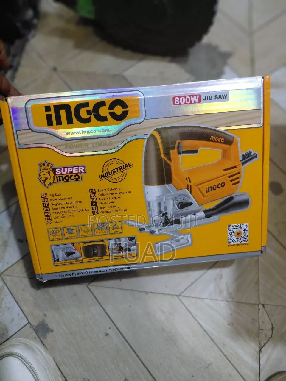 Ingco Jigsaw 800w