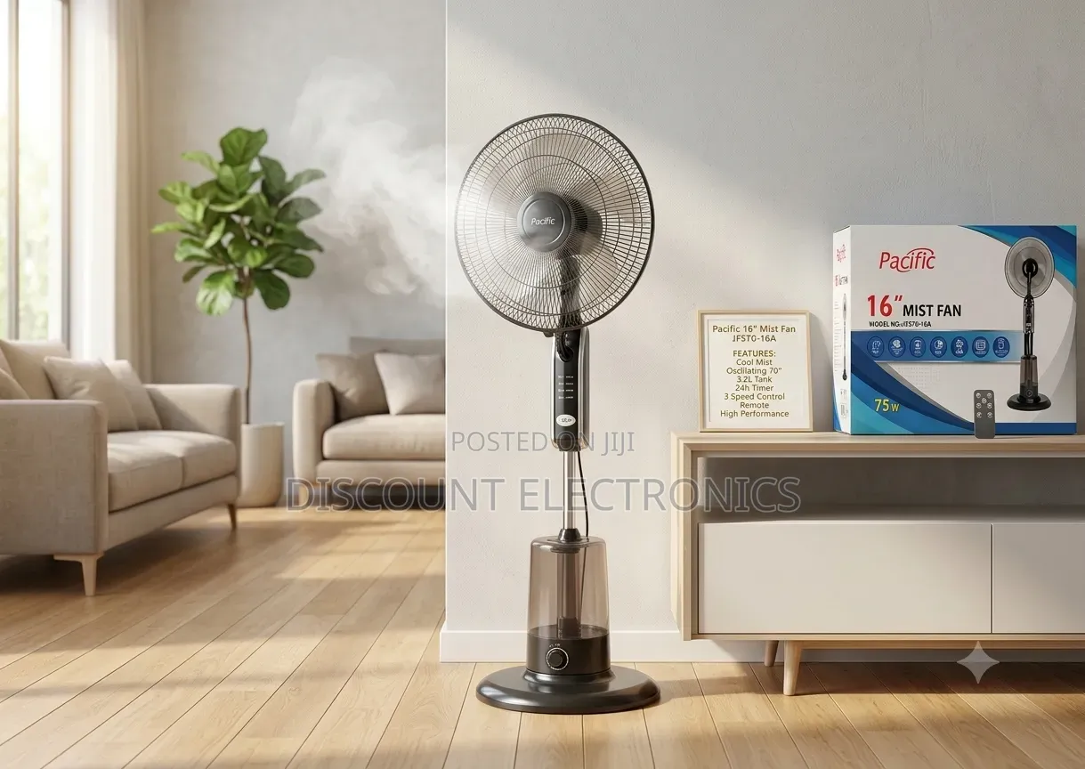 Pacific 16" Mist Fan (Model: Jfs70-16a)