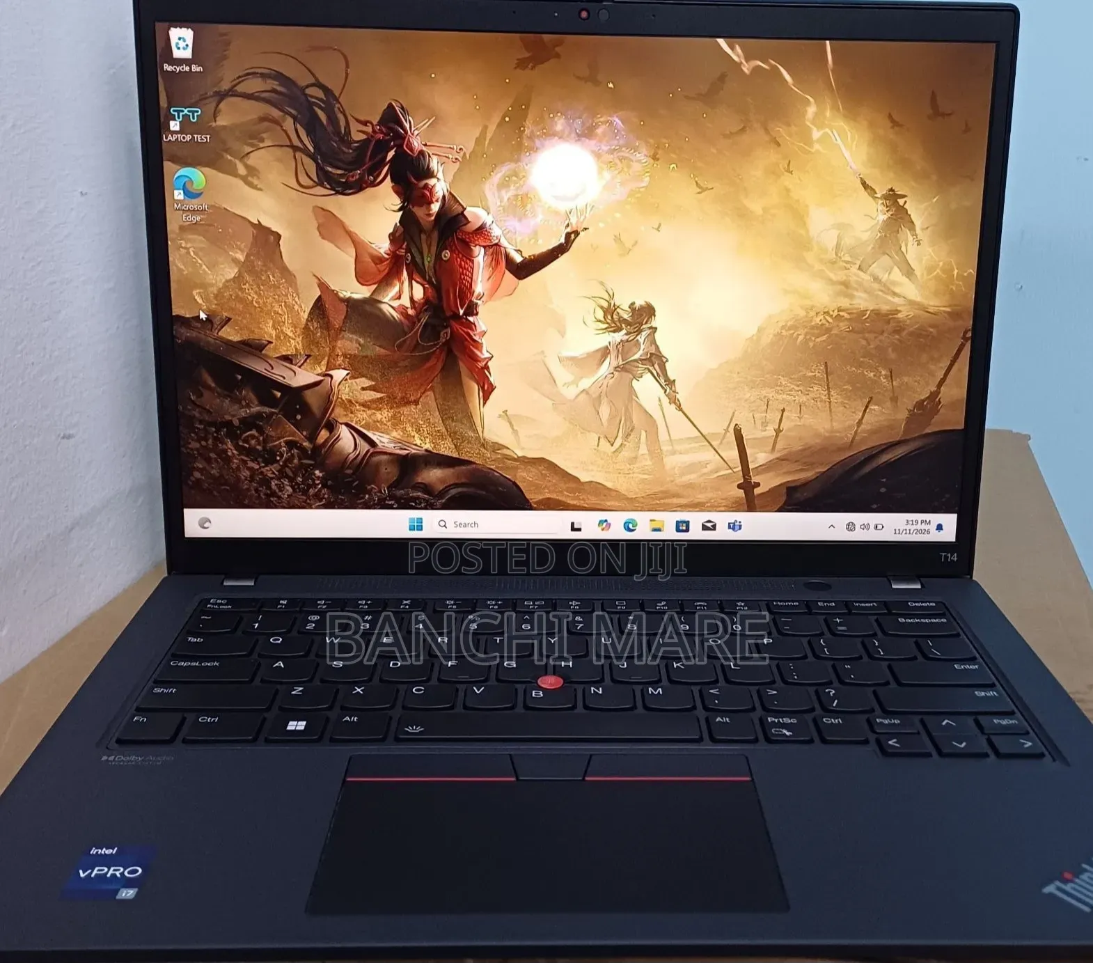 New Laptop Lenovo ThinkPad T14 16GB Intel Core i7 SSD 512GB
