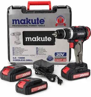 ማኩቴ (Makute) 20v Max ፕሮፌሽናል የባትሪ ድሪል -