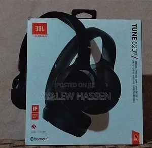 JBL Tune 520bt Wireless Headphones - Black