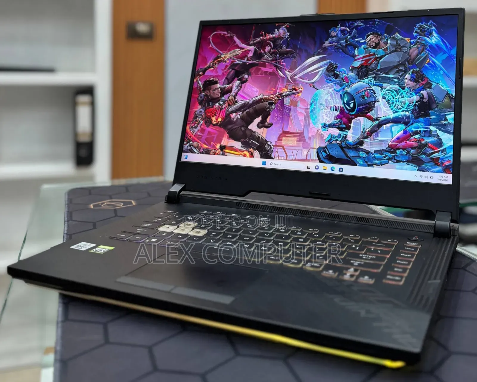 New Laptop Asus ROG Strix G15 16GB Intel Core i7 SSD 512GB