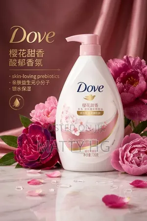 Dove and Lux Body Wash 2 In1