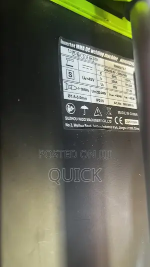 Vido 250a Welding